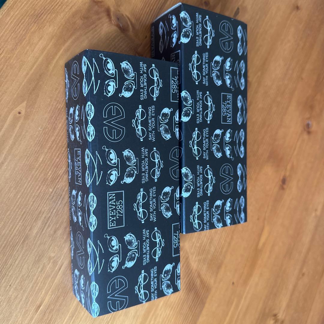 新品未使用 EYEVAN7285 純正メガネケース 2個 - メルカリ