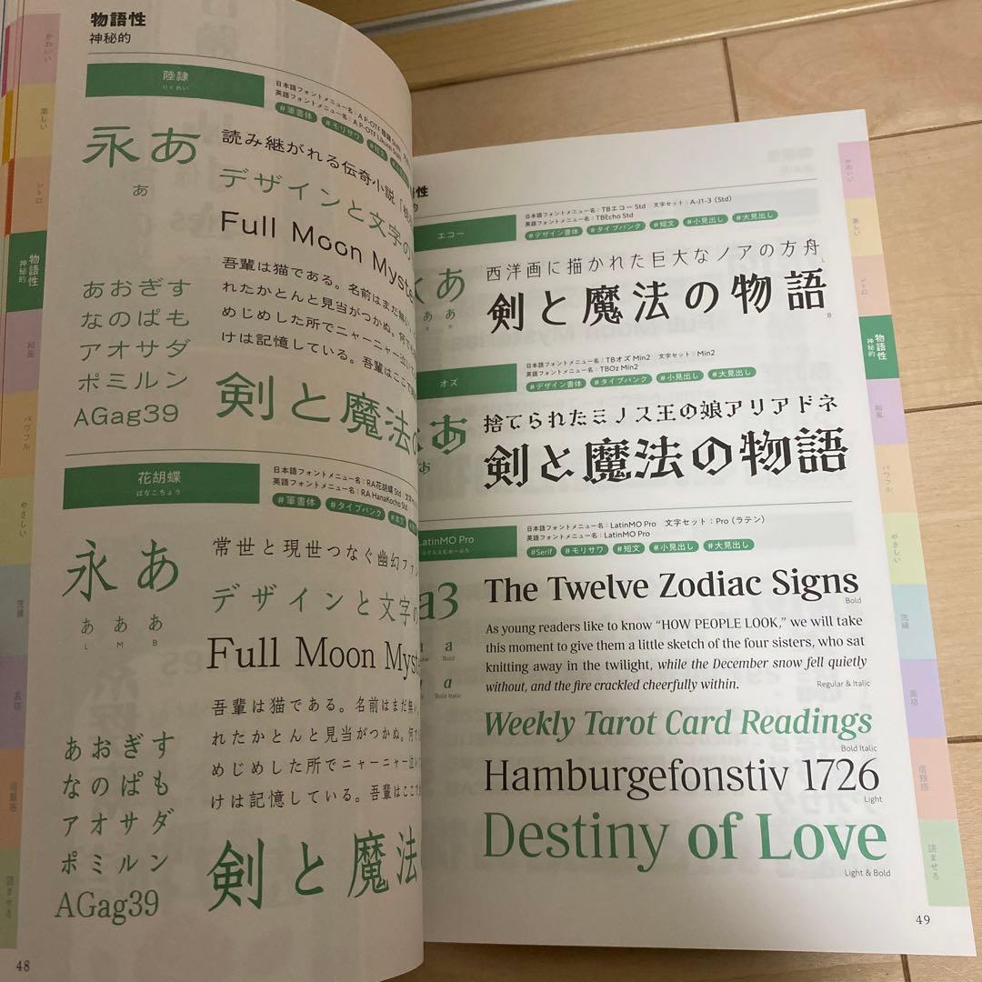 Morisawa Fonts 書体見本帳 2024-2025 - メルカリ