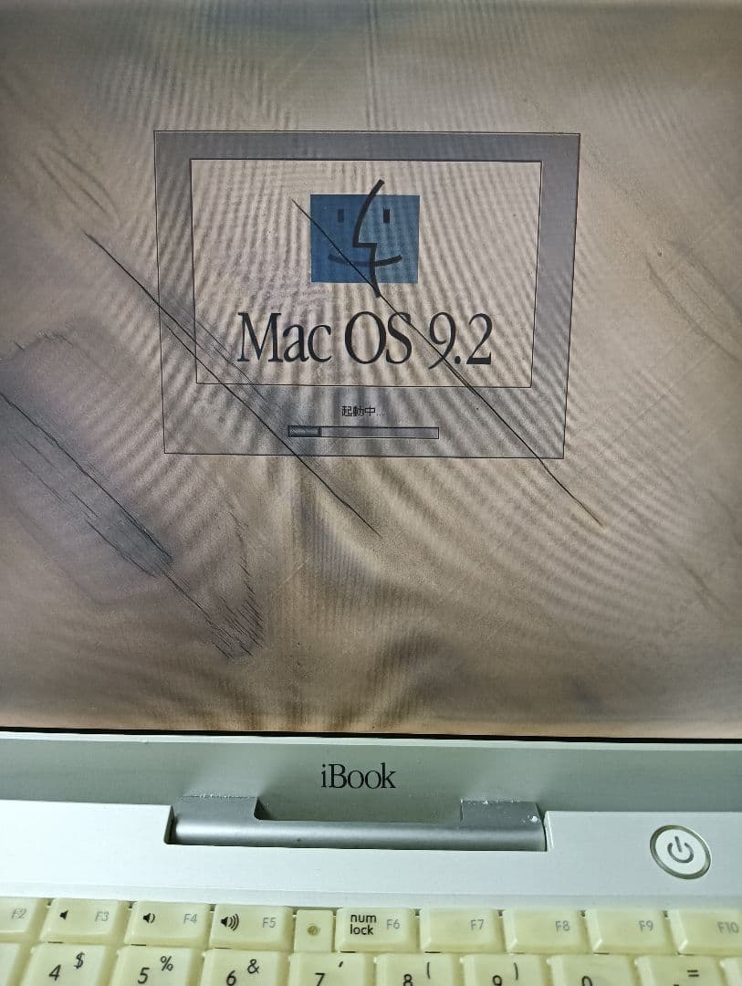 希少品 iBook G3 OS9起動 当時物 OS9インストール済 動作品