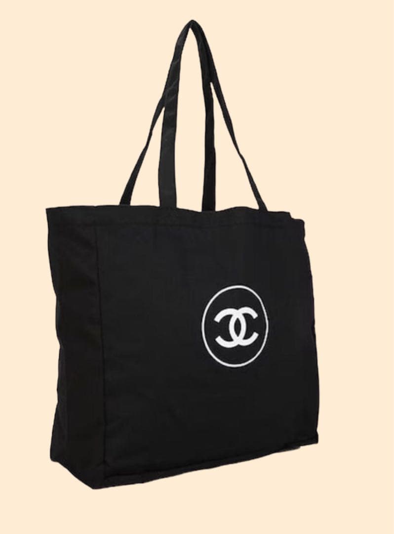 新品】シャネル CHANELノベルティキャンバストートバッグ - メルカリ