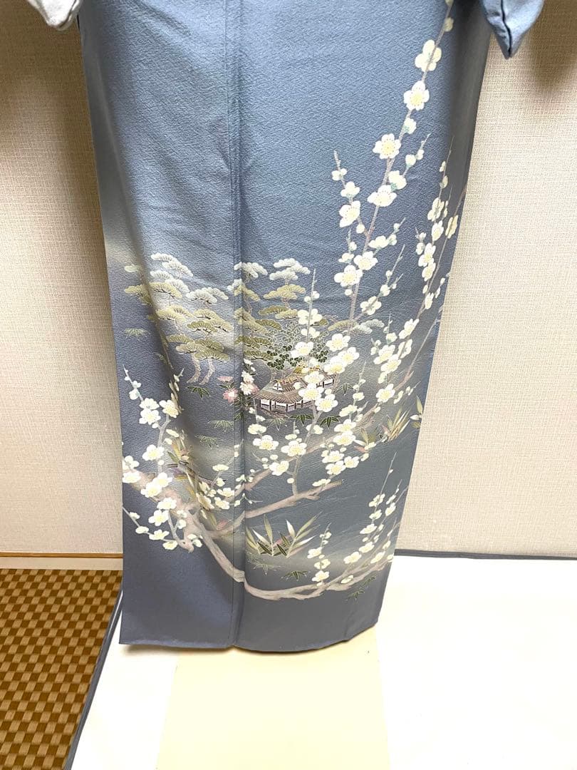 ♦️4点フルセット （二重太鼓の作り帯＋友禅訪問着 フォーマル用