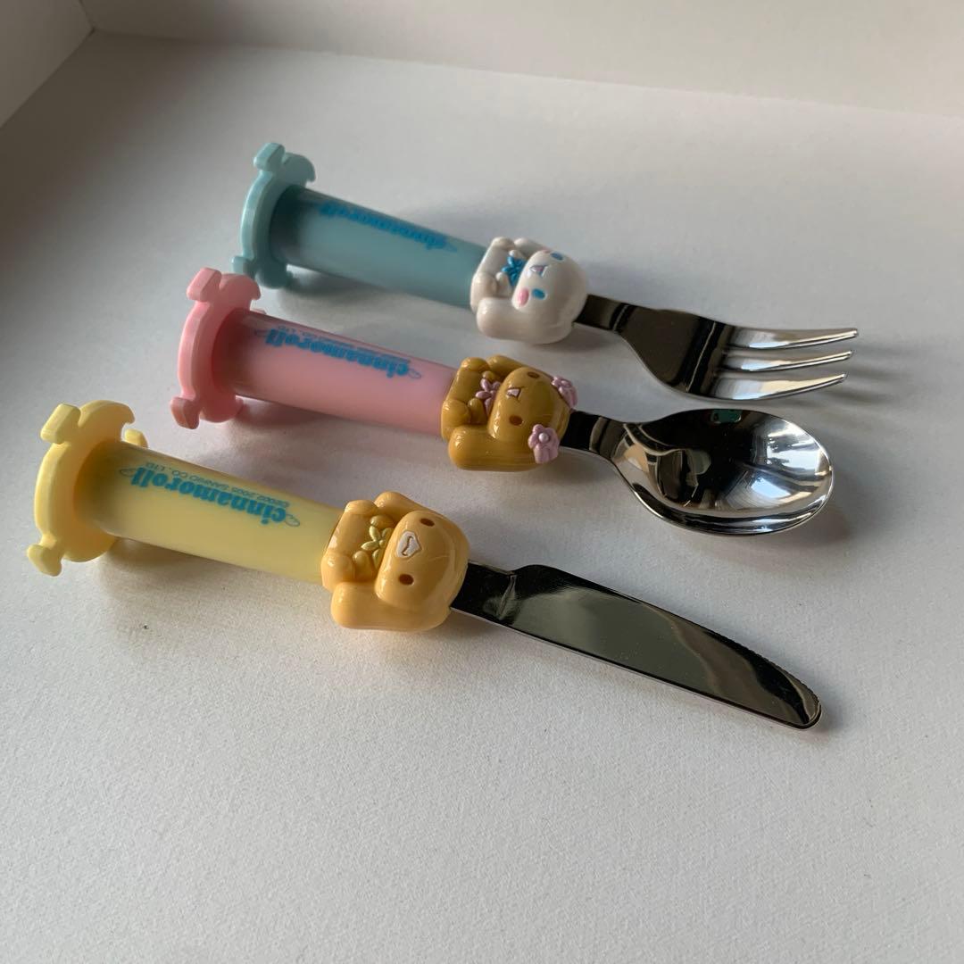 激レア！未使用 サンリオ シナモロール カトラリーギフトセット モカ