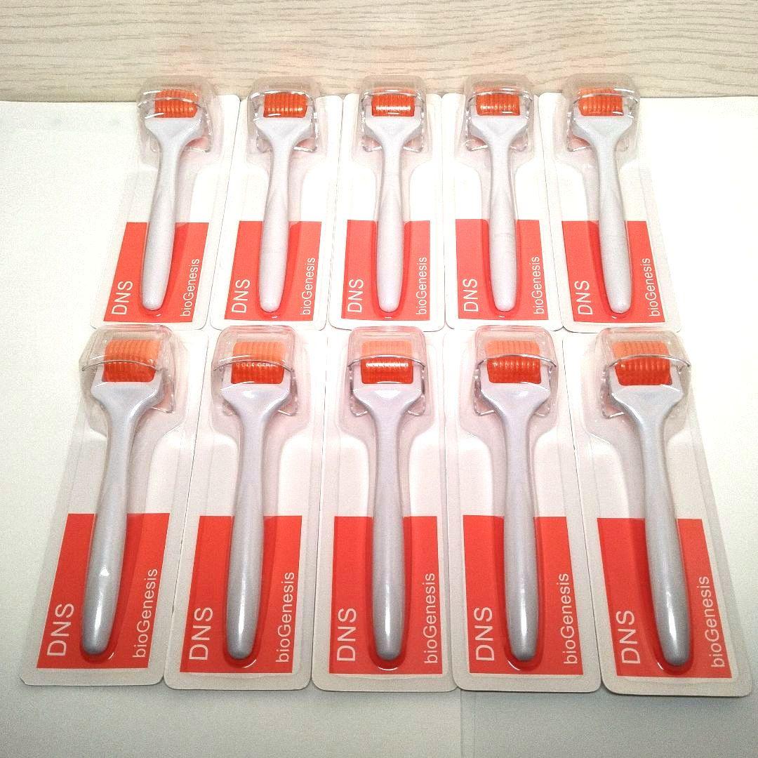ダーマローラー0.5mm10本　美顔ローラー ダーマローラー 美顔ローラー 0.5mm 育毛 頭皮 スカルプ対策