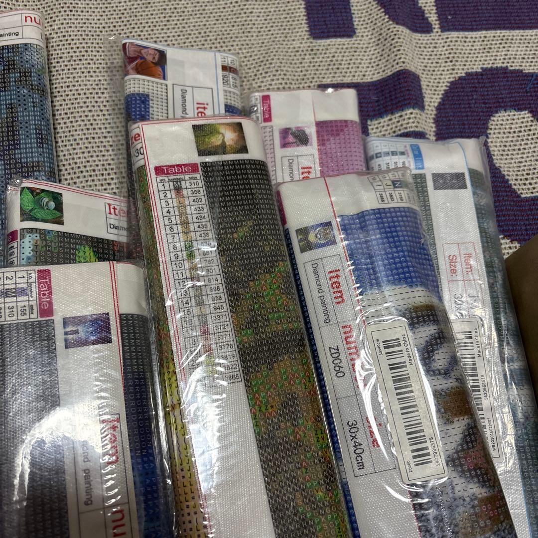 23枚セット売り】新品未開封ダイヤモンドアートセット - メルカリ