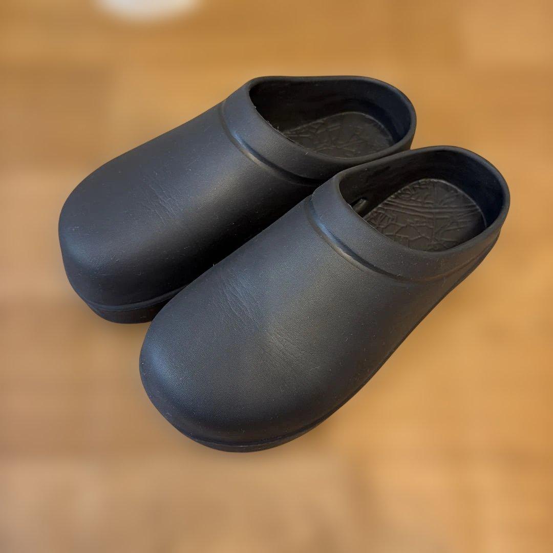 ラクバキ　ブラック　サボサンダル Sサイズ　レディース　〜 23.0㎝ イージーサボ ブラック | Racbaki