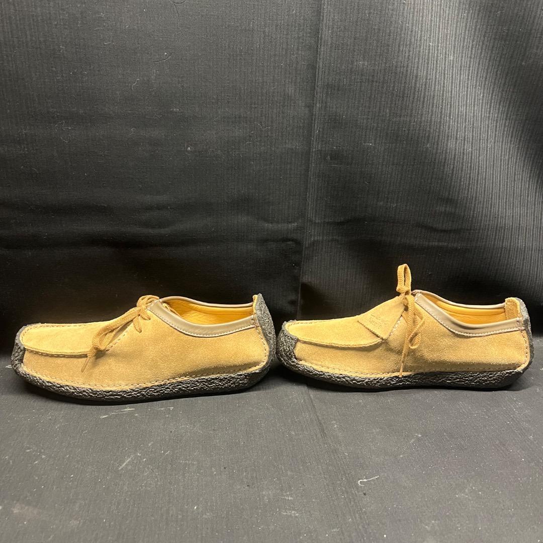 〇T上1042 未使用 クラークス ワラビー ナタリー 25.5 スエード - メルカリ