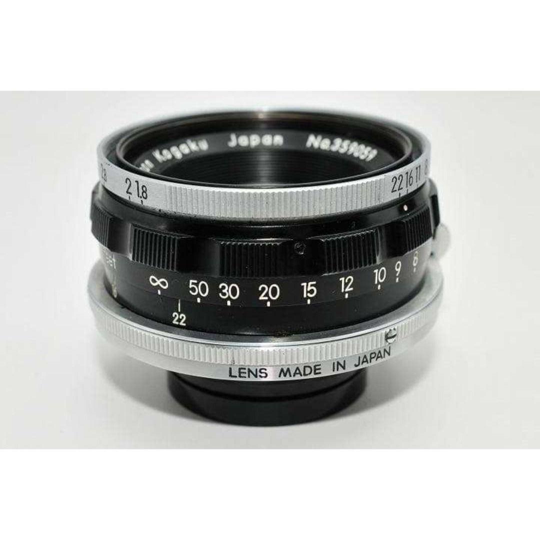 フィルムカメラ 15706 Nippon Kogaku 3.5cm F1.8 nikon 35