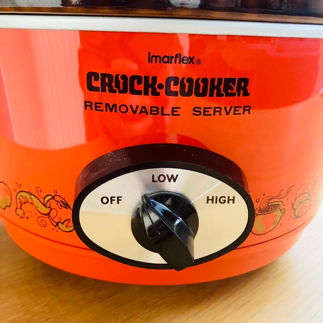 レア美品 クロックポット 4.05Ｌ クロッククッカー スロークッカー 電気鍋