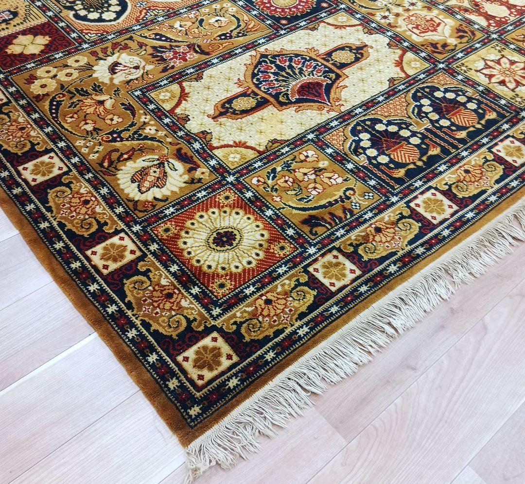 ドイツ製 ウィルトン織絨毯 純毛 ウール 大判カーペット240×340