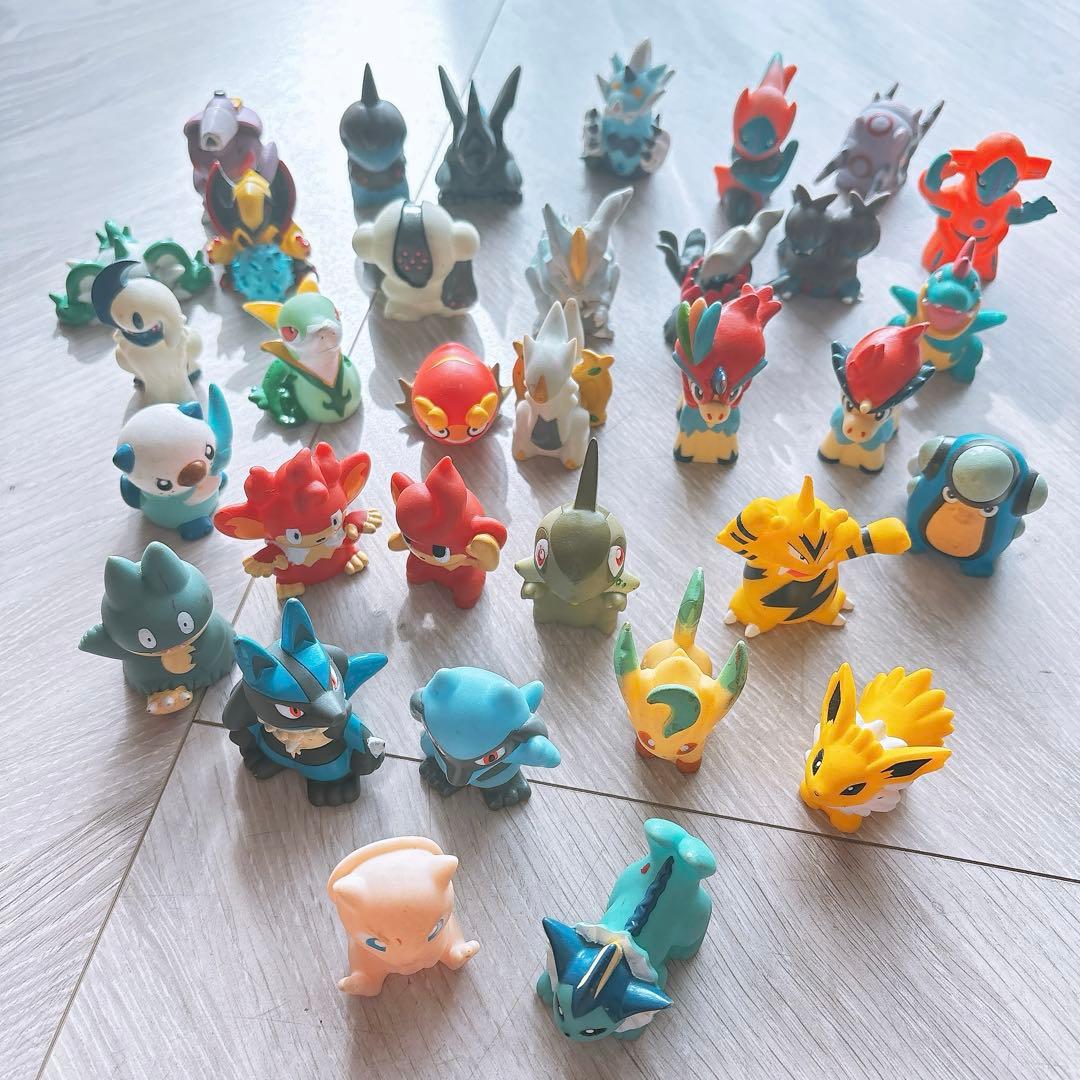 早いもの勝ち】ポケモン 指人形フィギュア33個 まとめ売りセット 初期