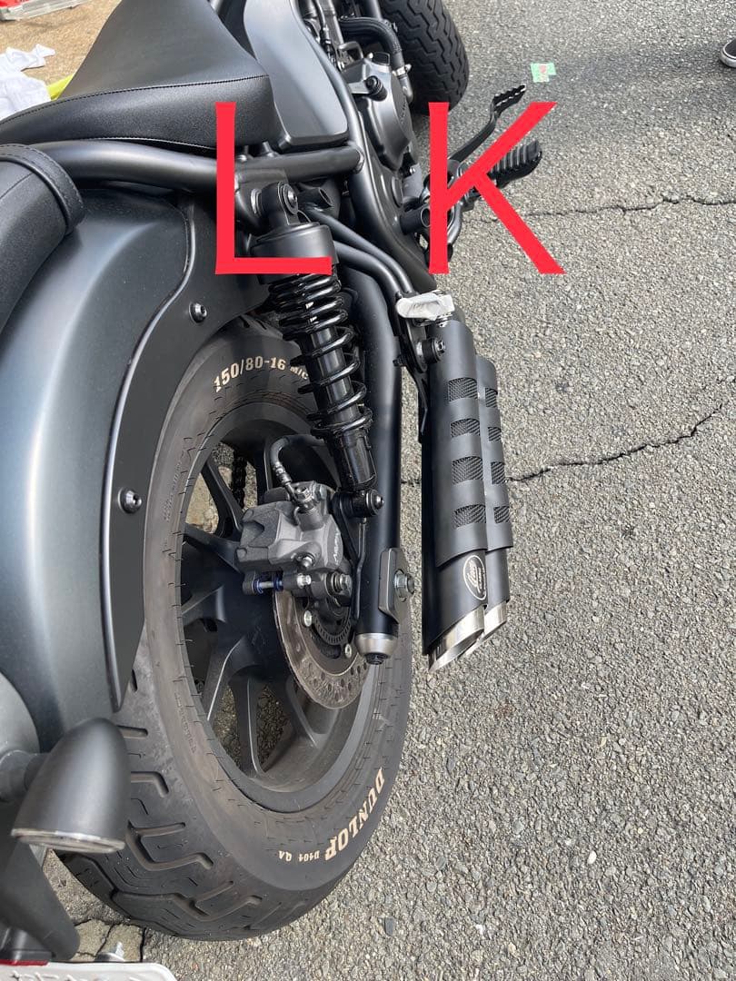 新型レブル250 2023〜2025年式マフラーgemspeedV3 音調整無し - メルカリ