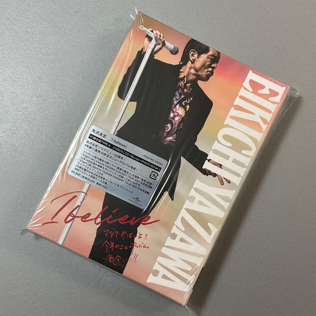 矢沢永吉 「I believe」 FC限定盤TYPE-A 【Blu-ray】 - メルカリ