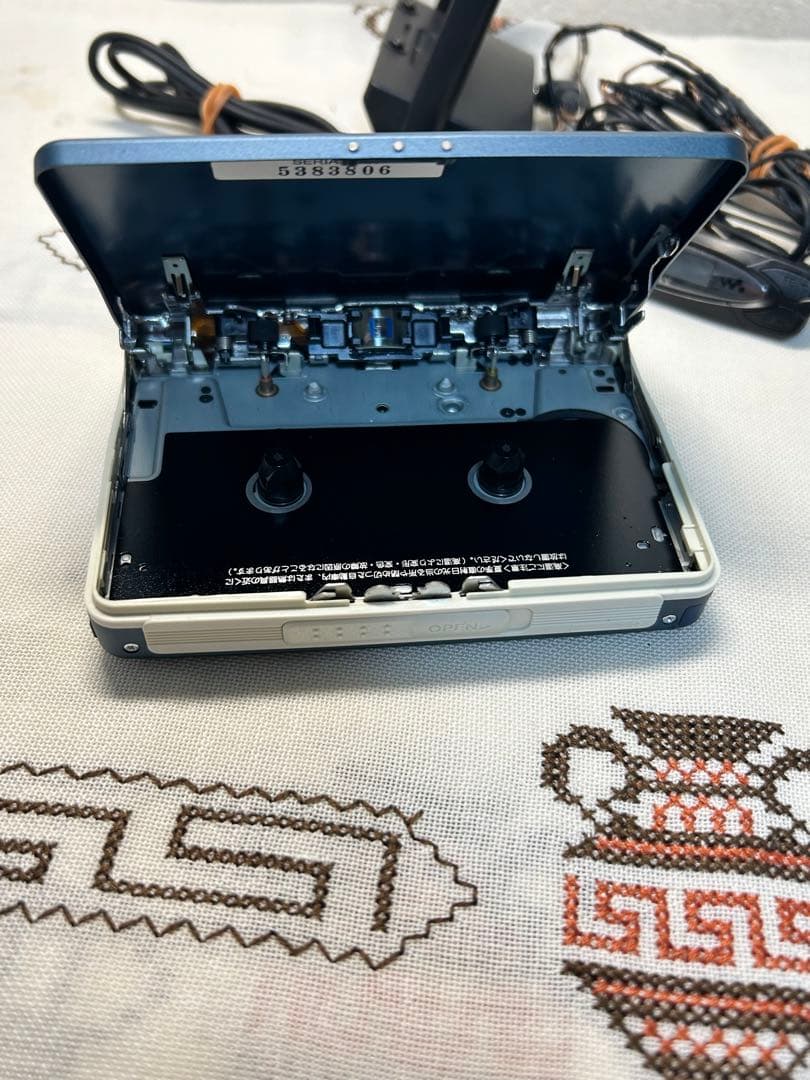 SONY WALKMAN WM-EX631 本体 充電器 付属品 ジャンク扱い