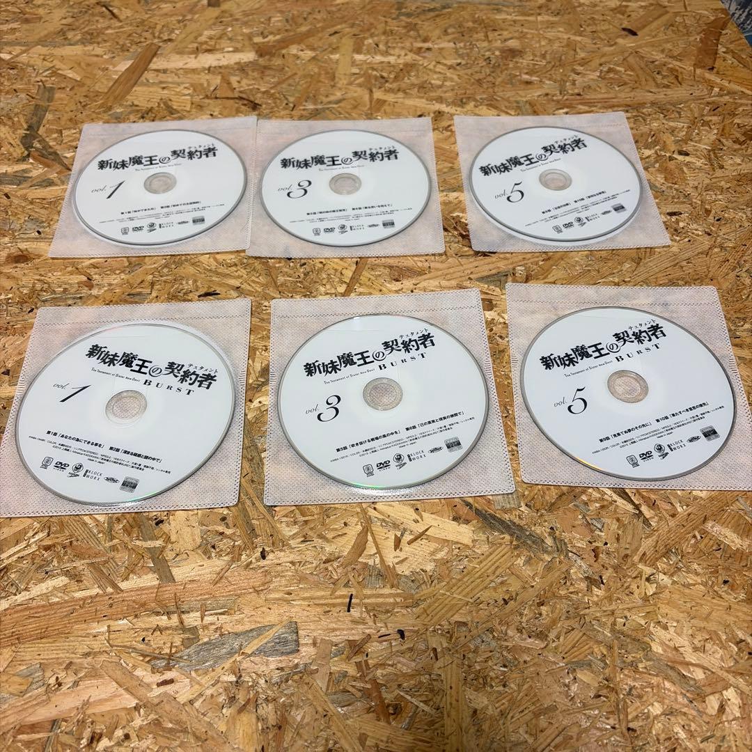 全11巻 1期 2期 新妹魔王の契約者 BURST DVD レンタル落ち - メルカリ