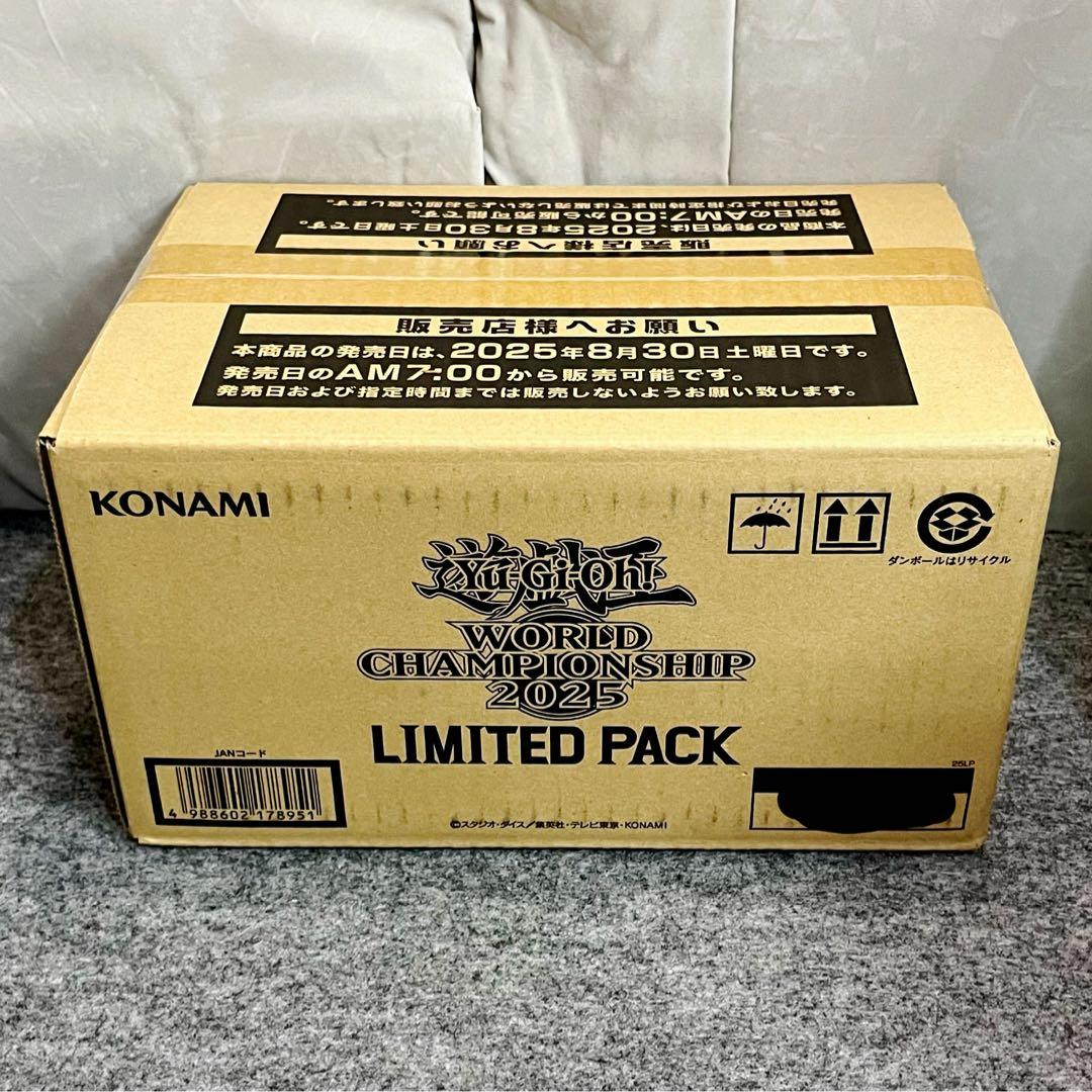 新品未開封 1カートン 遊戯王OCG LIMITED PACK WCS 2025 - メルカリ