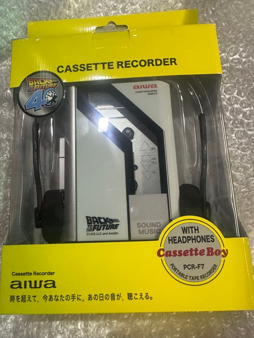 バックトゥザフューチャー40周年 AIWA カセットボーイ - メルカリ