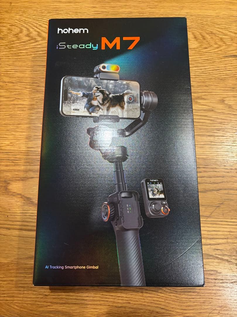 【開封のみ・未使用】hohem M7 3軸スマホジンバル AI搭載 Amazon.co.jp: hohem M7 スマホ ジンバル スタビライザー AIトラッカー