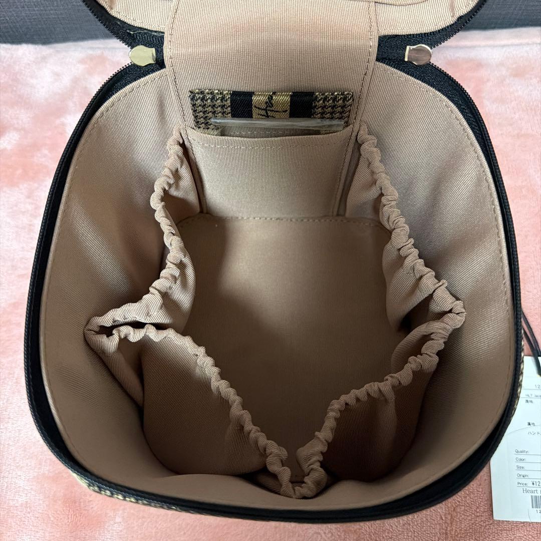 Herlipto HLT Jacquard Vanity Bagゴールド - メルカリ