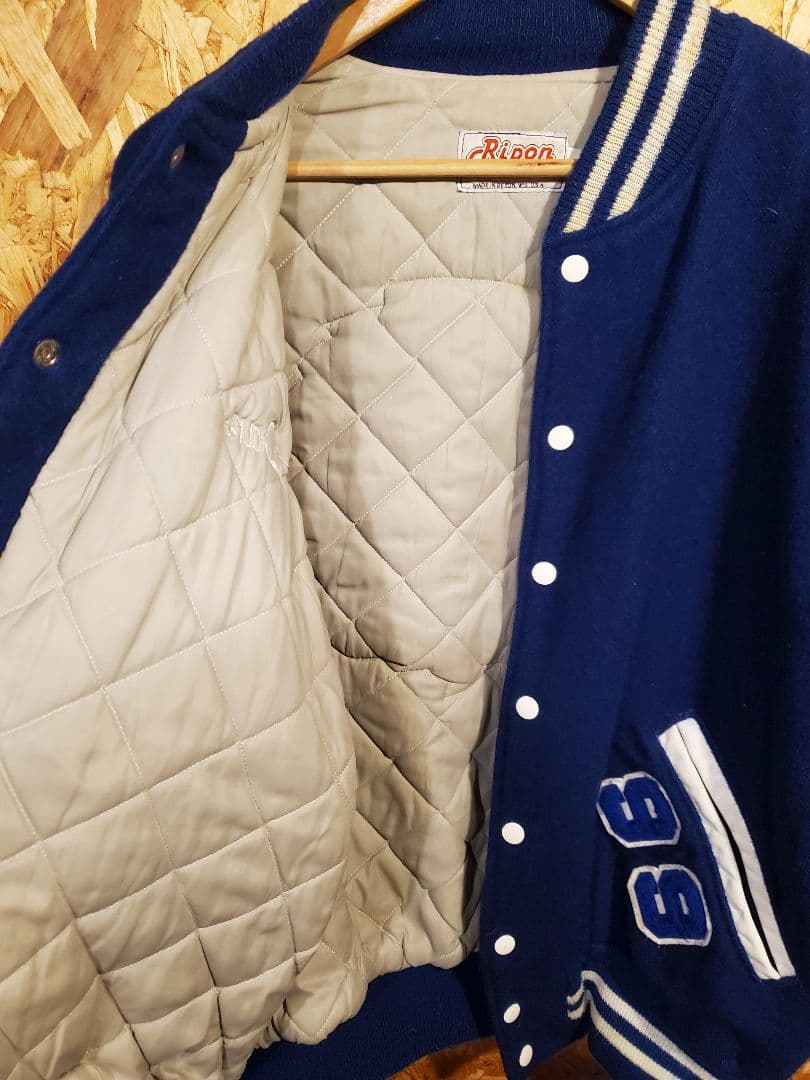 Ripon リポン ヴィンテージ スタジャン 80年代 インディアン XL 袖革