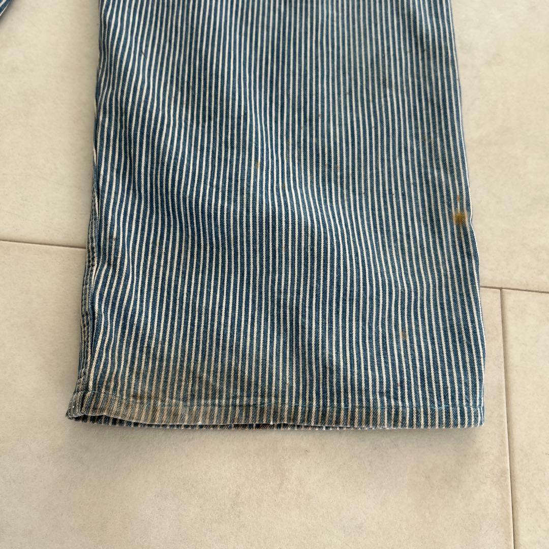 70s OSHKOSH オシュコシュ オーバーオール ヒッコリーストライプ