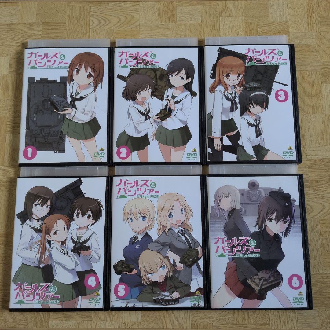 ガールズ&パンツァー OVA 劇場版【DVD】全8巻 全巻