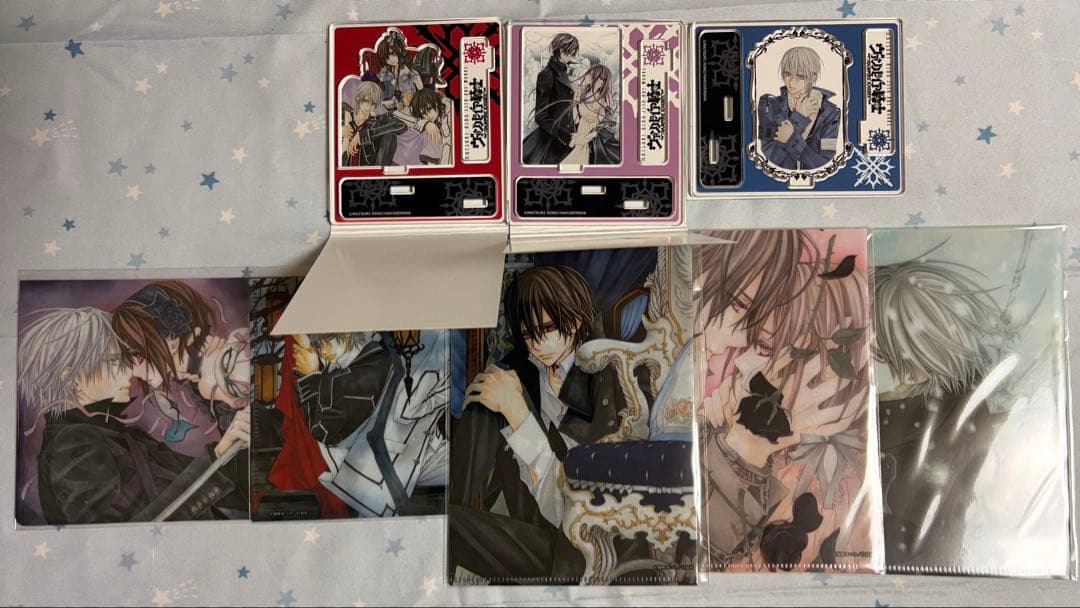 樋野まつり原画展 ヴァンパイア騎士 アクリルスタンド、 A6クリア