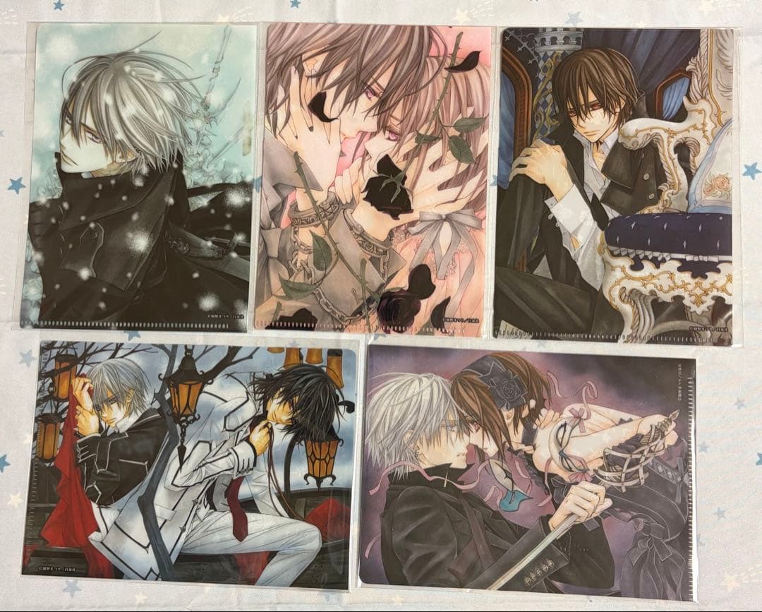 樋野まつり原画展 ヴァンパイア騎士 アクリルスタンド、 A6クリア