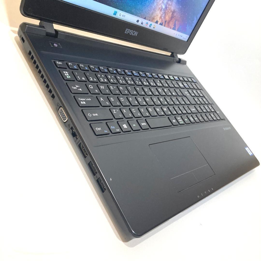 初心者向け✨快適i3・カメラ・大容量◇黒◇すぐ使えるノートパソコン◇