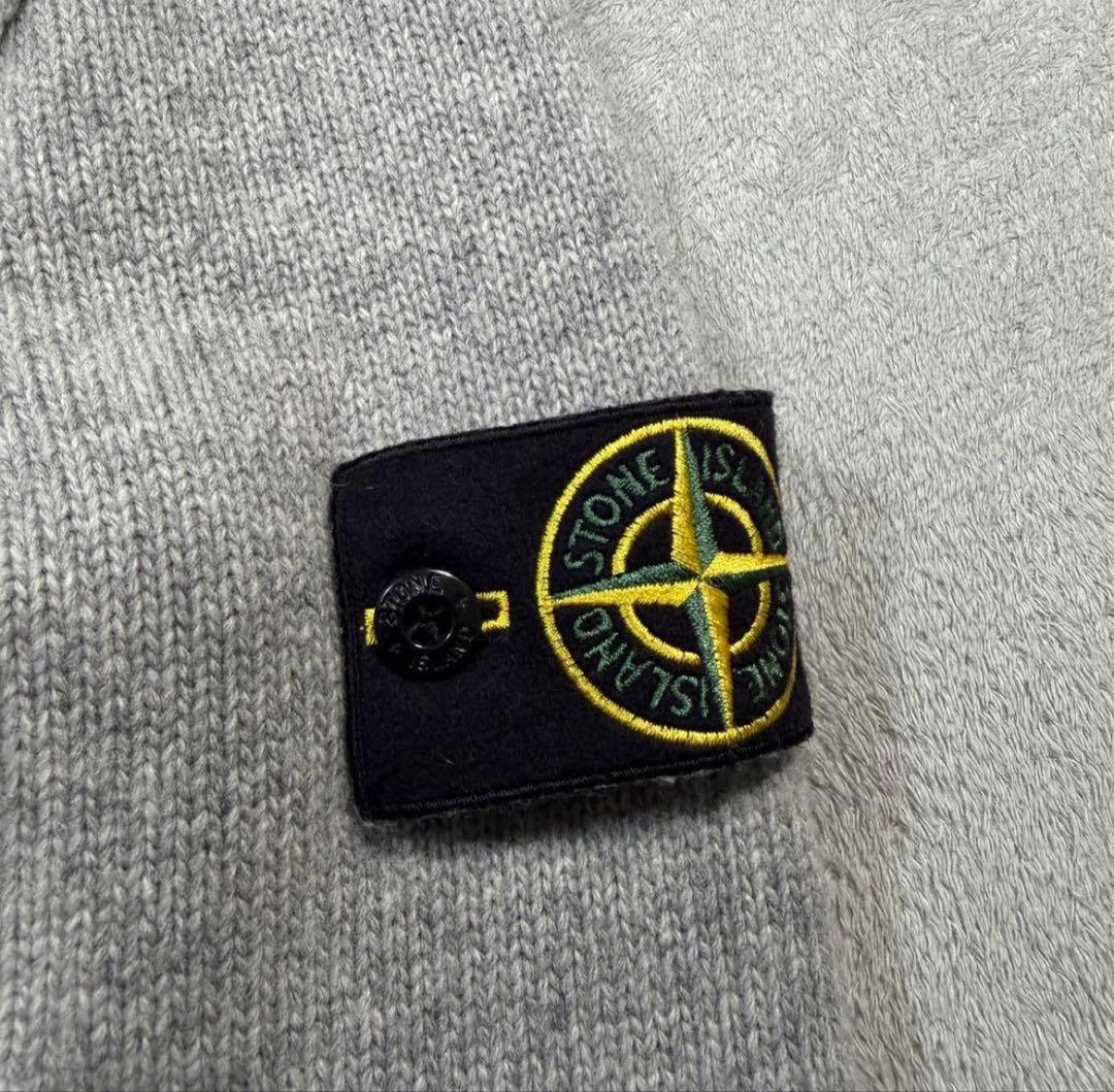 STONE  グレー ニット・セーター JIGGYS SHOP（ジギーズショップ） ニット セーター メンズ トップス