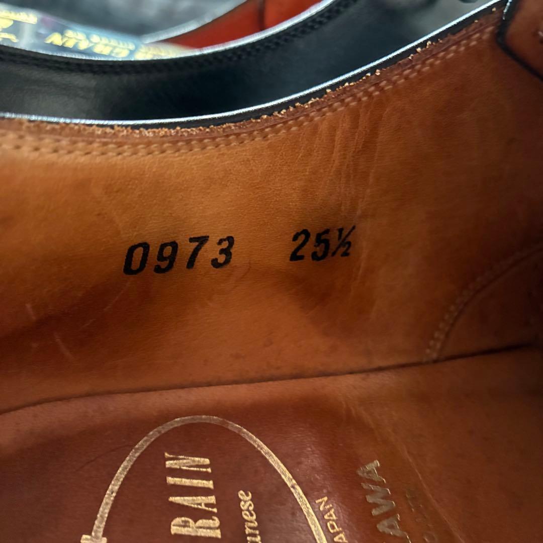 スコッチグレイン 0973 オデッサ 内羽根 黒 - メルカリ