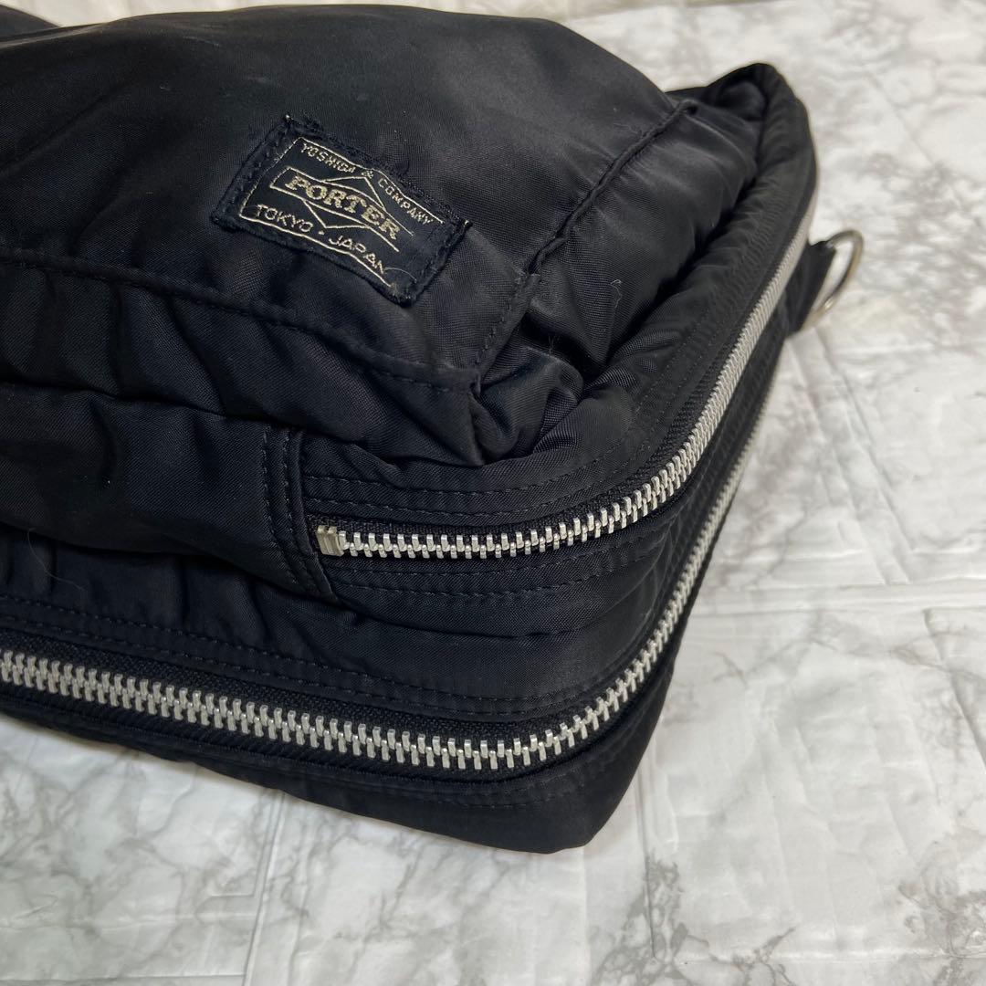 即購入ok】ポーター タンカー 2way 2層式 拡張可能 ビジネスバッグA4