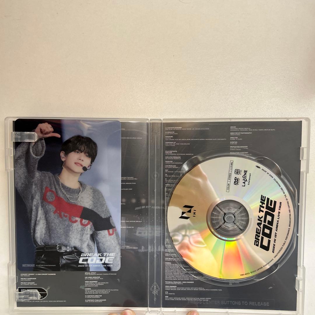 INI BREAK THE CODE ライブDVD - メルカリ