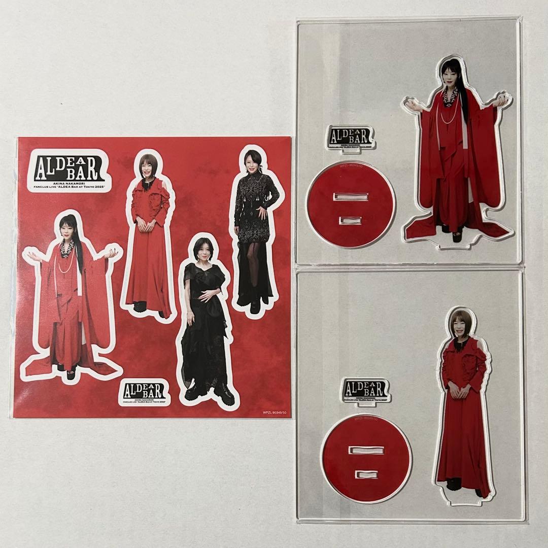 中森明菜ALDEA Bar at Tokyo 2025アクスタ2体とステッカーA - メルカリ