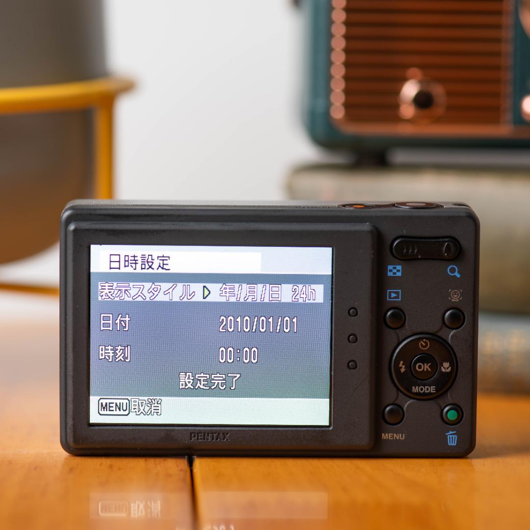 可愛いすぎるコンデジ】PENTAX optio H90 ホワイト - メルカリ