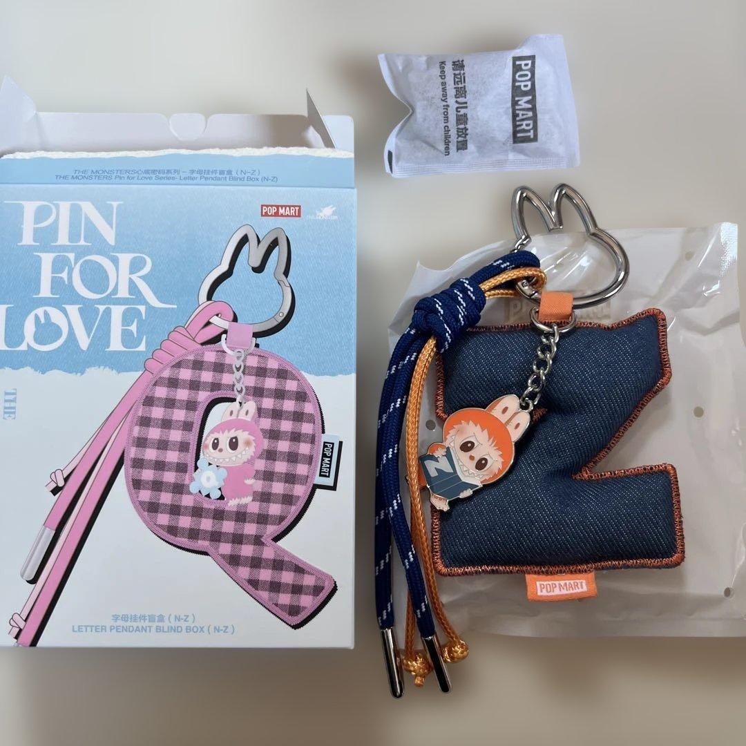 ラブブ PIN FOR LOVE アルファベットペンダント イニシャル Z - メルカリ