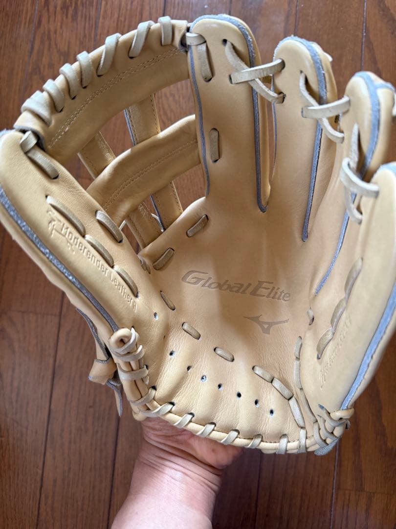 MIZUNO グローバルエリート軟式右投げ内野手用グローブ