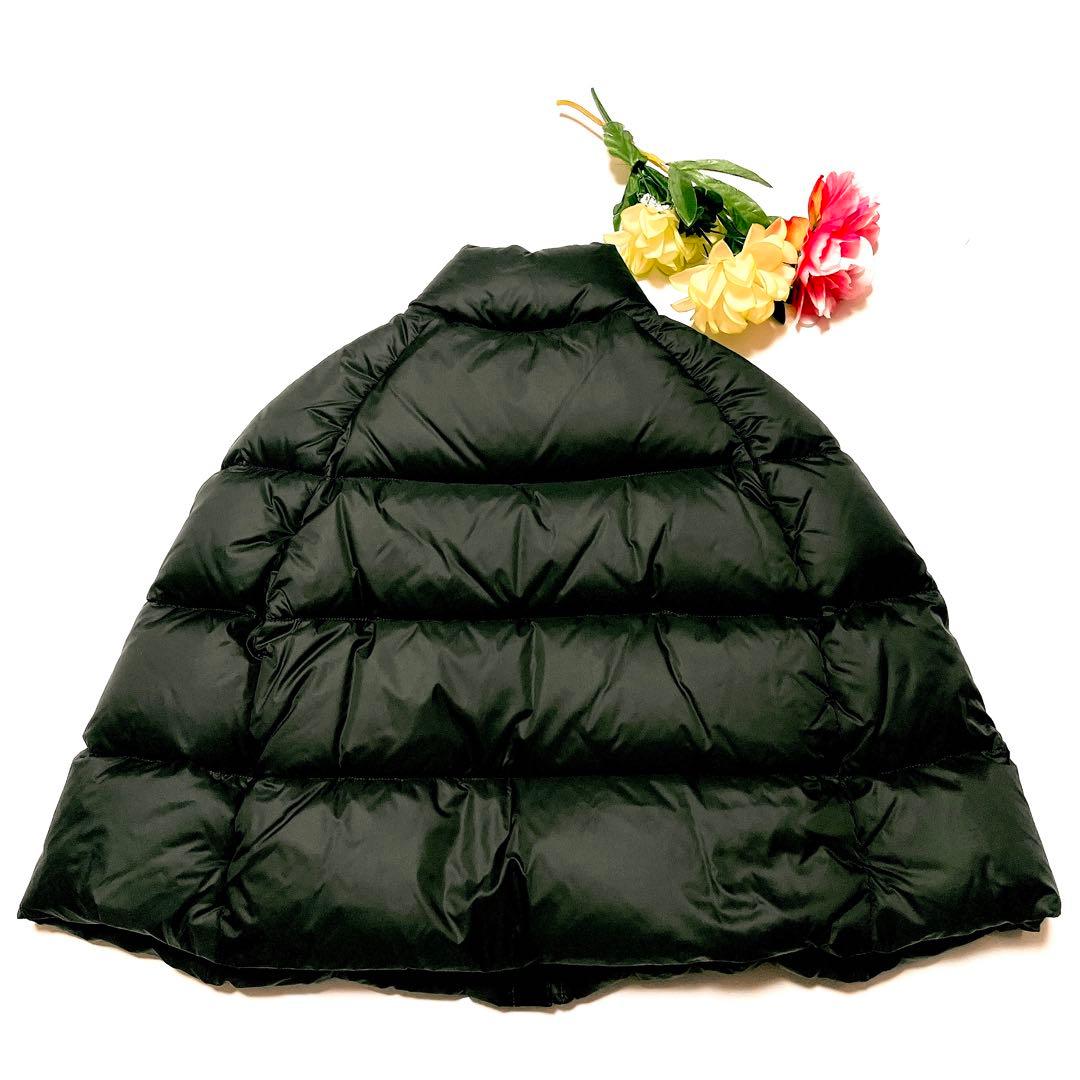 美品☆ゴールデングース ダウンポンチョ ダウンジャケット ネイビー XS(593