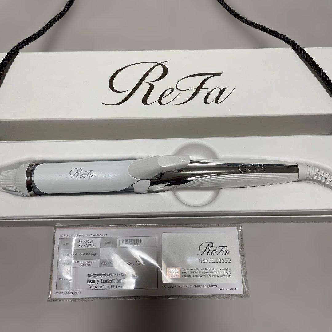 ReFa カールヘアアイロン RE-AF00A ホワイト - メルカリ
