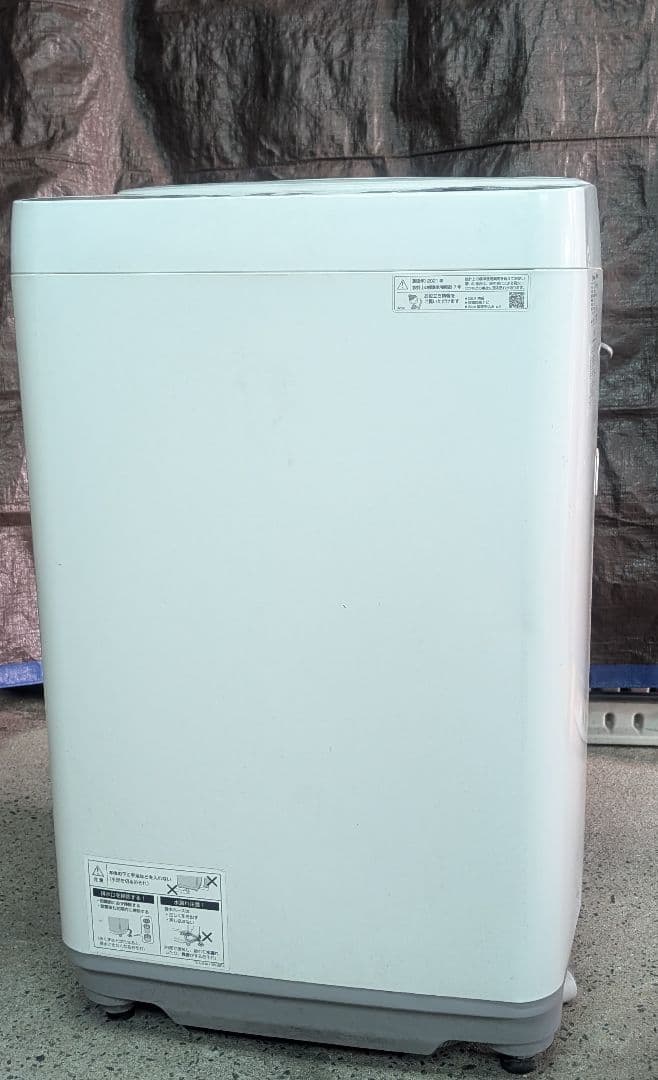 シャープ全自動洗濯機ES-GE7E-W 2021年製　中古品縦型洗濯機 ホワイト シャープ 穴なし槽 ES-GE7E 価格比較 - 価格.com