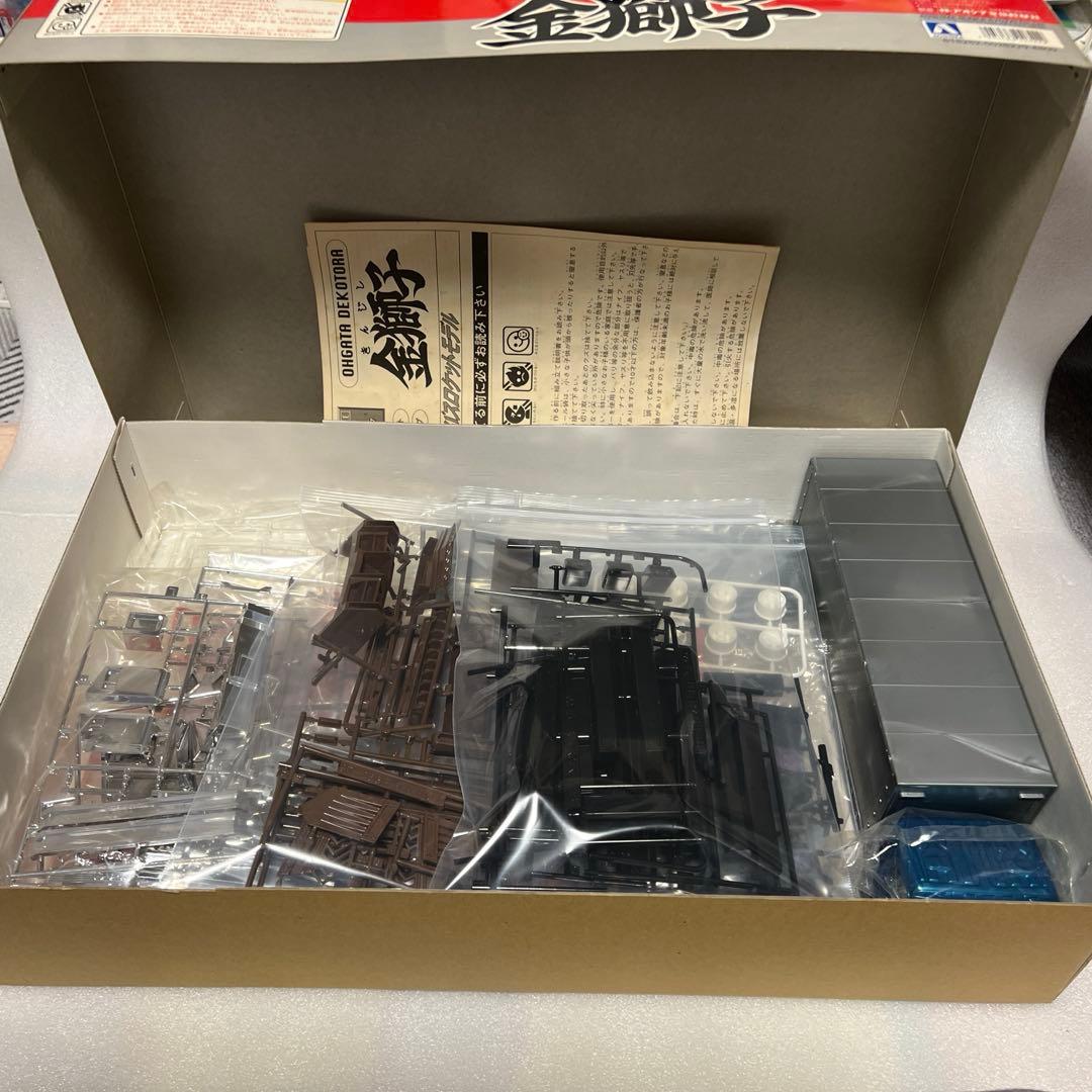 20】訳あり❗️大型デコトラ 1/32 金獅子 アオシマ プラモデル - メルカリ