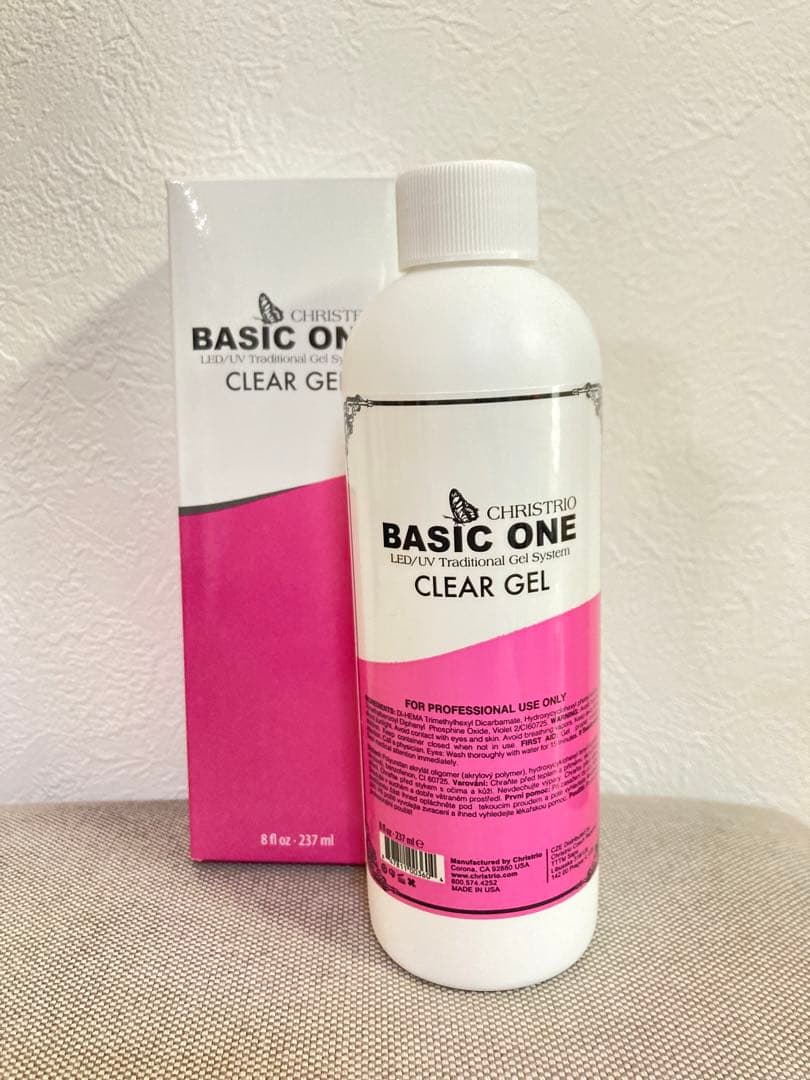 クリストリオ　ベーシックワンジェル 237ml おまけ付き クリストリオ ベーシックワン クリア ジェル 237ml LED＆UV対応[3604