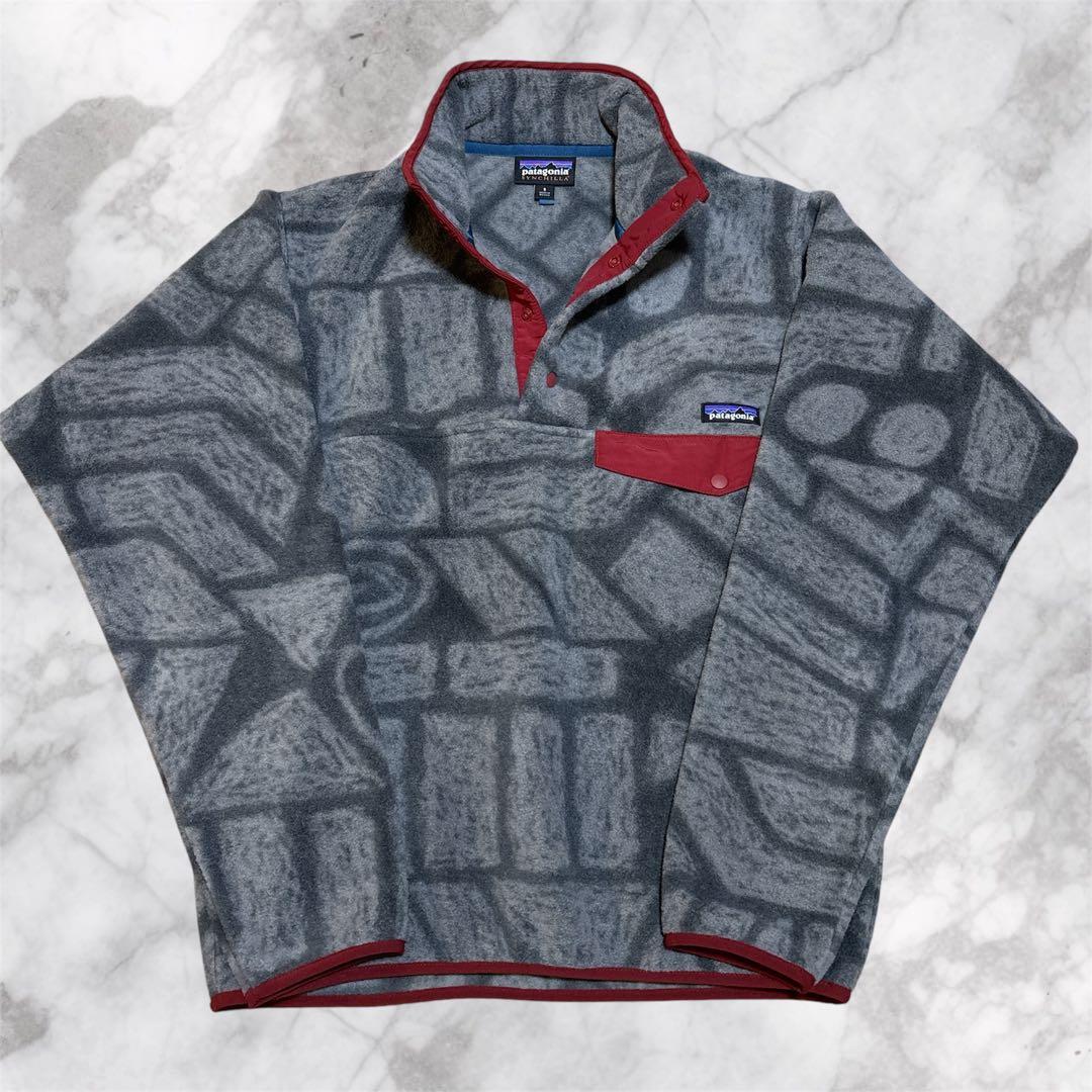 希少&美品】パタゴニア シンチラスナップT グレー S 15年製 限定カラー