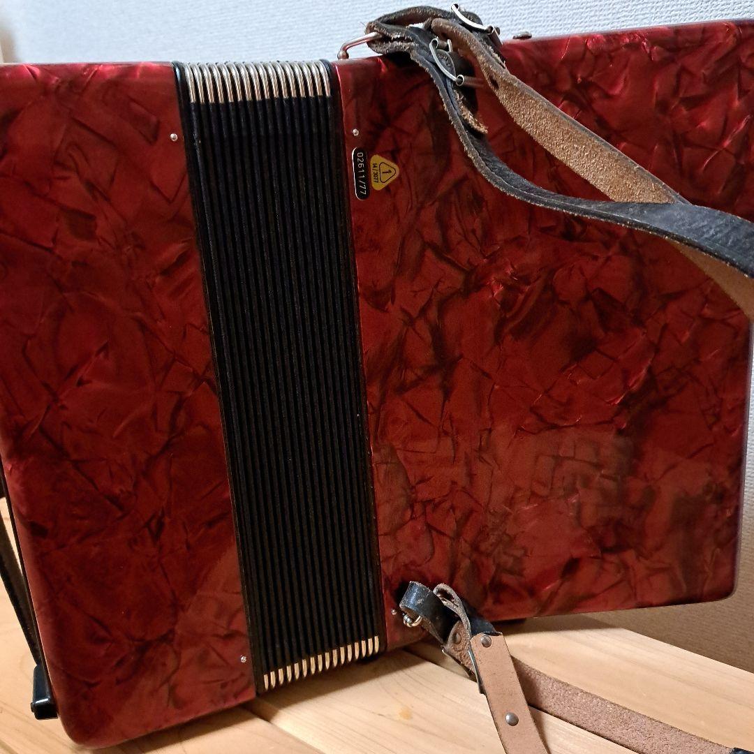 weltmeister stella アコーディオン 赤色ケース付 - メルカリ