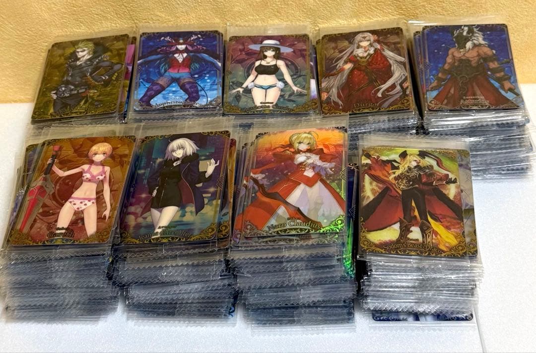 FGO ウエハース カード まとめ売り 初弾〜13弾まで SR以上多数 大量