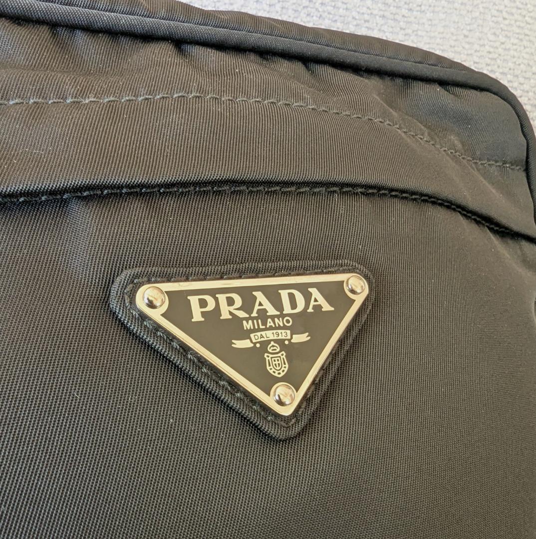 T*A様 PRADA 2VL001 プラダ ウエストポーチ ボディバッグ ブラッ