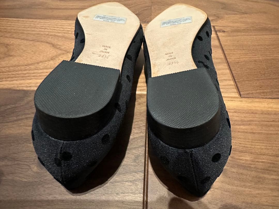 OHGA ドットビジューパンプス　22.5cm