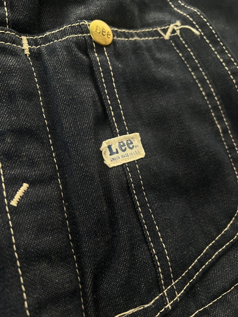 希少 60s70s Lee ヴィンテージインディゴオーバーオール USA製 - メルカリ