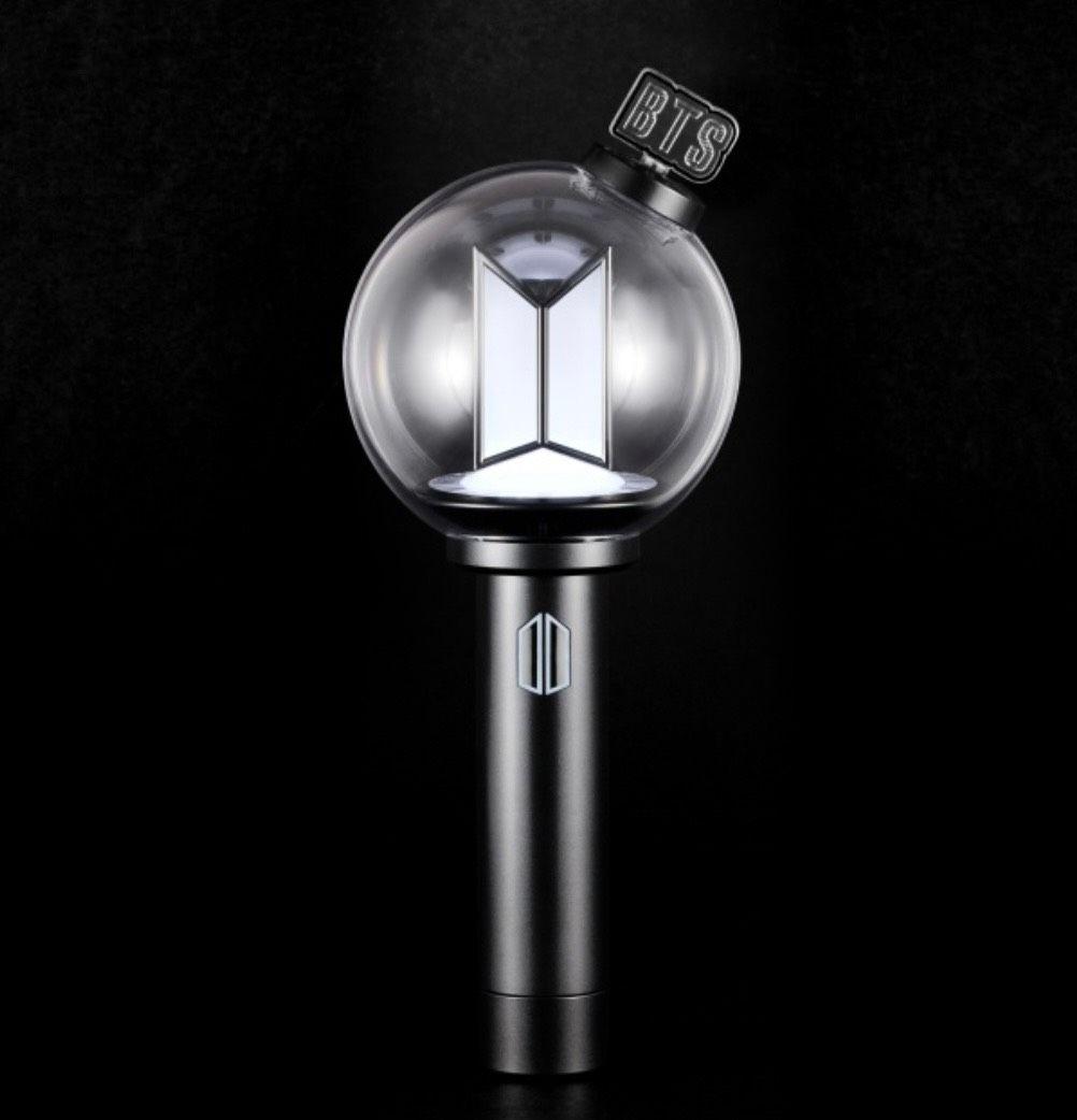 BTS OFFICIAL LIGHT STICK ver.4ロゴパーツ アミボム - メルカリ