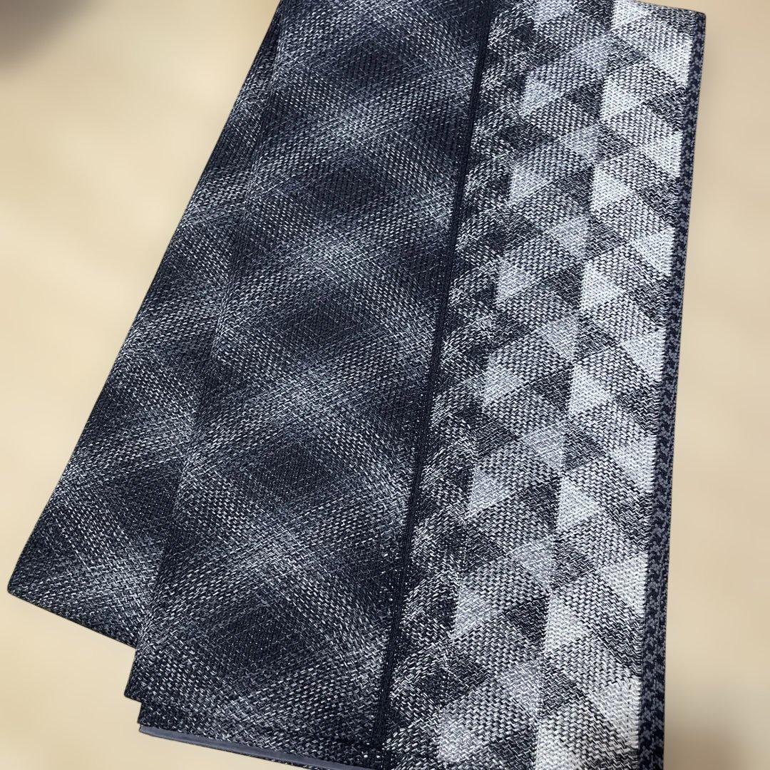 高級品】組み織り 洒落袋帯 全通 組紐織 - メルカリ