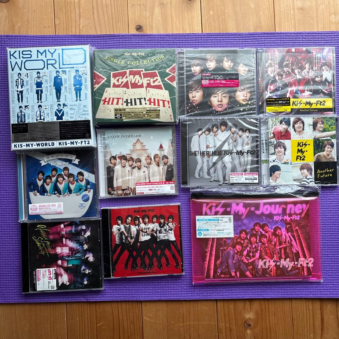 Kis-My-Ft2 CD,DVDまとめ売り キスマイ Kis-My-Ft2 CD DVD セット 大量 まとめ売り - メルカリ